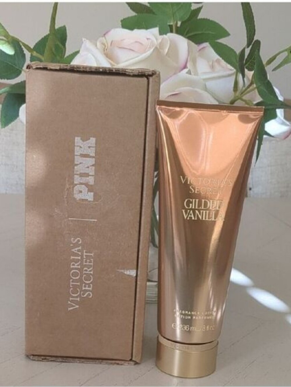 New Victoria's Secret PINK Gilded Vanilla body wash 8 fl oz